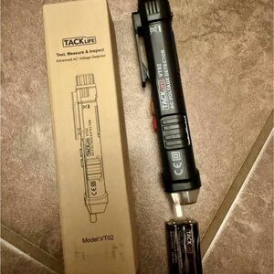Brand New TACKLIFE VT02 Lasers & Levels Non-Contact AC Voltage Tester Pen